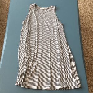 Striped T-shirt dress